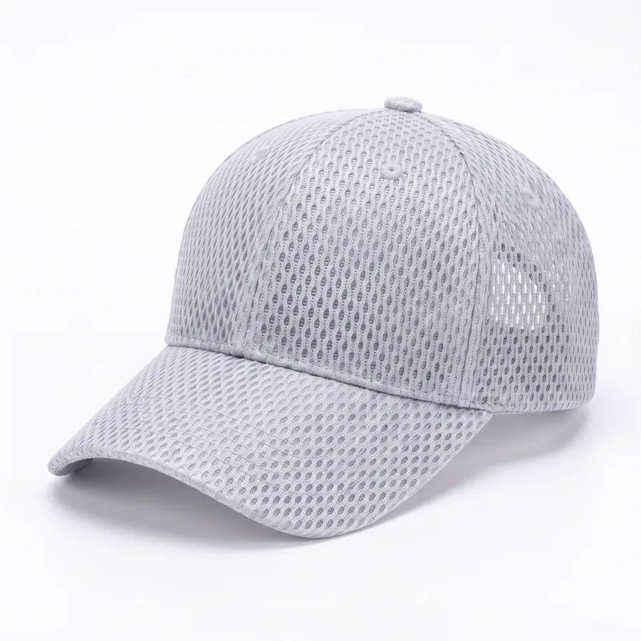 Mesh cap, White